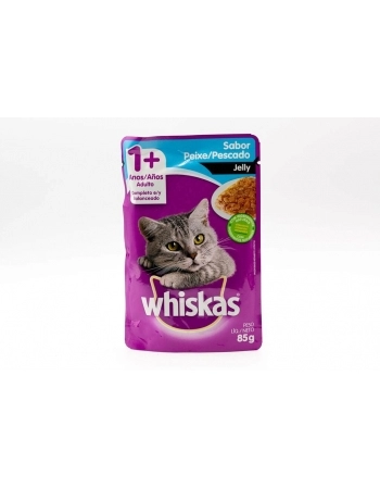 WHISKAS SCH AD PEIXE JELLY 2X20 85G