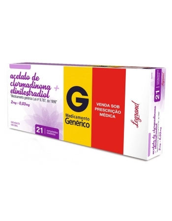 CLORMA+ETINILES 2MG+0,03MG C/21 COMP