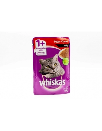 WHISKAS SCH AD CARNE JELLY 2X20 85G