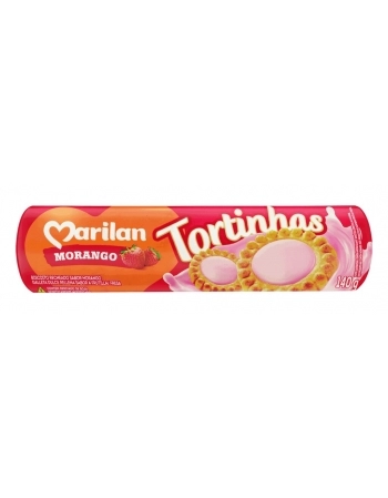 BISC TORTINHA MORANGO 36X140G