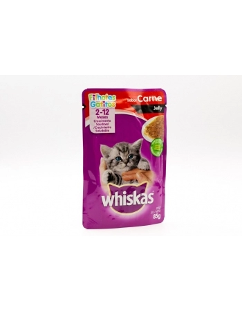 WHISKAS SCH FIL CARNE JELLY 85G 2X20DP