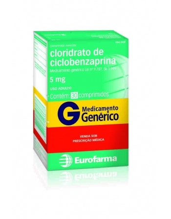 CLOR CICLOBENZAPRINA 5MG C/30 COMP