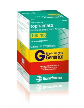 TOPIRAMATO (C1) 100MG C/60 COMP