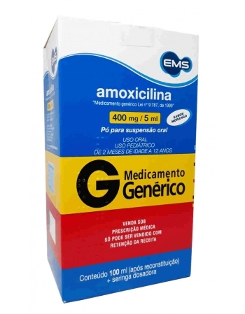 AMOXICILINA 400MG SUSP C/100ML