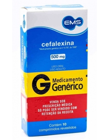 CEFALEXINA 500MG C/10 COMP