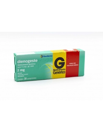 DIENOGESTE 2MG C/30 COMP