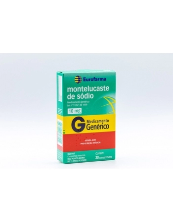 MONTELUCASTE DE SODIO 10MG C/30 COMP