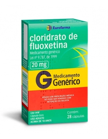 CLOR FLUOXETINA (C1) 20MG C/28 CAP