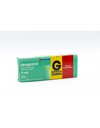 DESOGESTREL 75MCG C/ 28 COMP