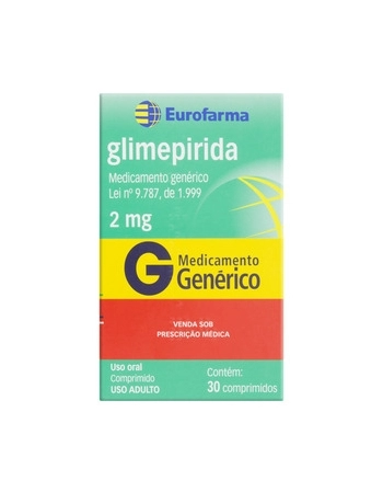 GLIMEPIRIDA 2MG C/30 COMP