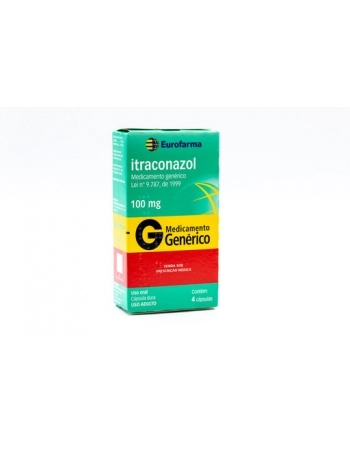 ITRACONAZOL 100MG C/4 COMP