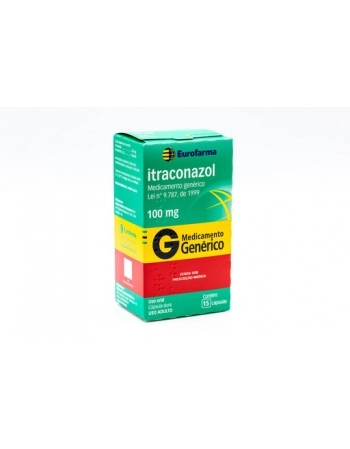 ITRACONAZOL 100MG C/15 COMP