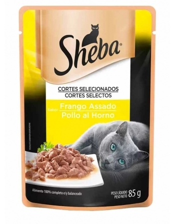 SHEBA SACHE AD FRANGO ASSADO 2X20X85G