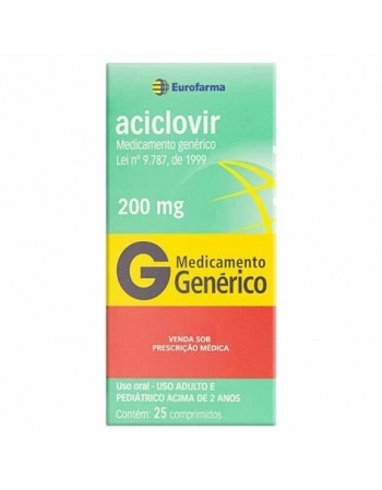 ACICLOVIR 200MG C/25 COMP