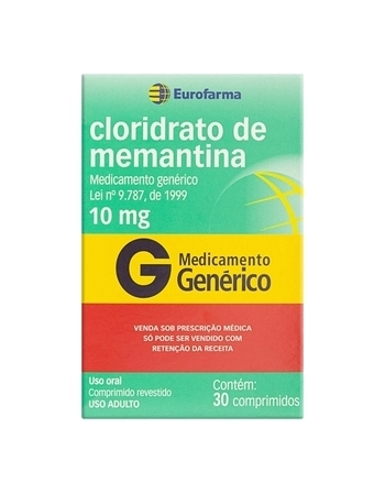 CLOR MEMANTINA (C1) 10MG C/30 COMP