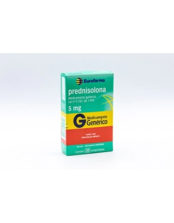 PREDNISOLONA 5MG C/20 COMP