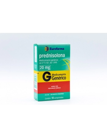 PREDNISOLONA 20MG C/10 COMP