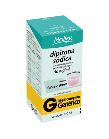 DIPIRONA MONO 50MG GTS C/100ML