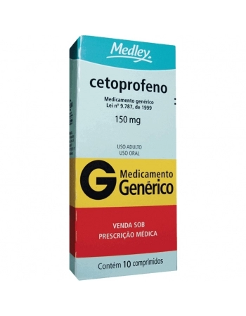 CETOPROFENO 150MG C/ 10 COMP