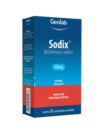 SODIX 50MG C/ 20COMP -GLM