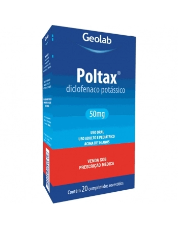 POLTAX 50MG CX C/ 20 COMPR - GLM