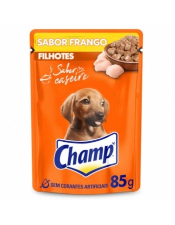 CHAMP SCH FILHOTE FRANGO 2X20X85G