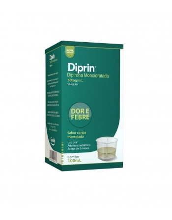 DIPRIN SOL ORAL 50MG FR C/100ML - GLM