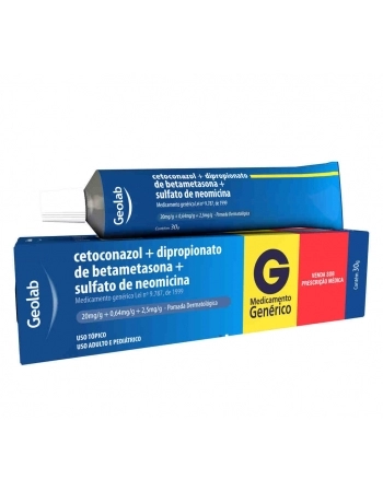 CETOCONAZOL+BETA+SULF NEO POM 30G