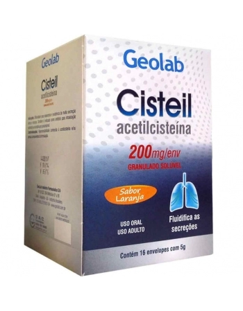 CISTEIL 200MG C/16 ENV 5G - GLM