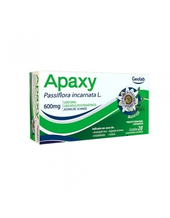 APAXY 600MG C/ 20 COMP REV - GLM