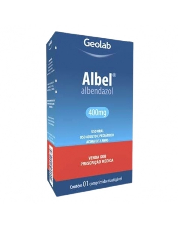 ALBEL 400MG C/ 1 COMP MAST - GLM