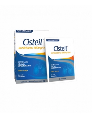 CISTEIL 600MG C/ 10 ENV 3G - GLM