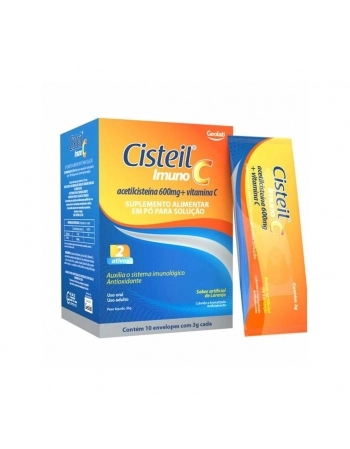 CISTEIL TRIPLA AÇÃO 600MG C/ 10 ENV - GLM