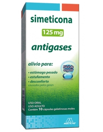 SIMETICONA 125MG C/10 CAP - MUM