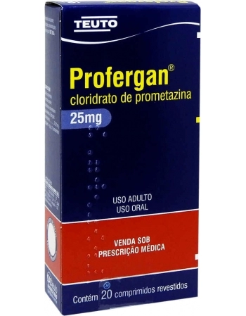 PROFERGAN 25 MG C/20 COMP REV-TTM