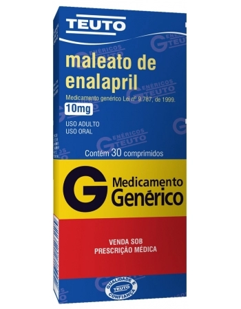 MAL ENALAPRIL 10MG C/30 COMP