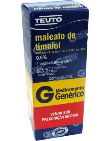 MAL TIMOLOL 0,5% SOL OFT 5ML