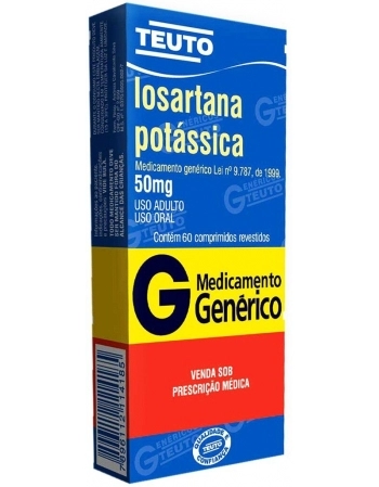 LOSARTANA POT 50MG C/60 COMP