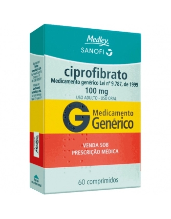 CIPROFIBRATO 100MG C/60 COMP