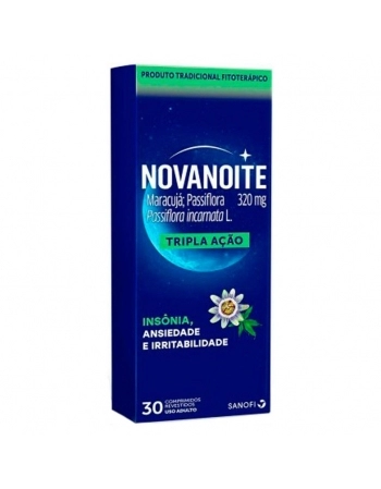 NOVANOITE PASSIFLORA 320MG C/30 COMP - SAN