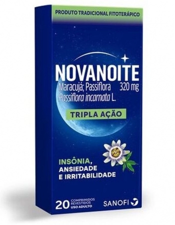 NOVANOITE PASSIFLORA 320MG C/20 COMP - SAN