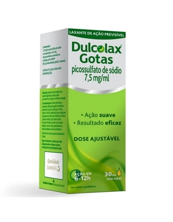 DULCOLAX GTS 7,5MG/ML C/30ML -SAN