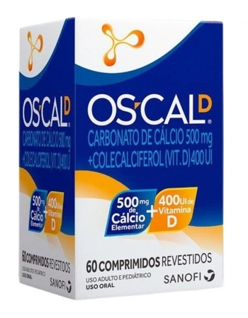 MOBILITY OSCAL D 500MG+400UI C/60COMP - SAN