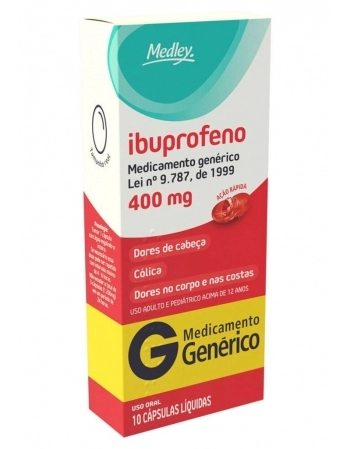 IBUPROFENO 400MG C/10 COMP