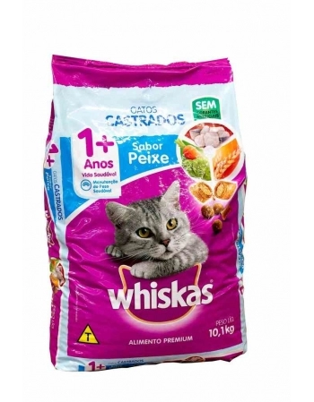 WHI DRY GATOS CAST PEIXE 1X10,1KG