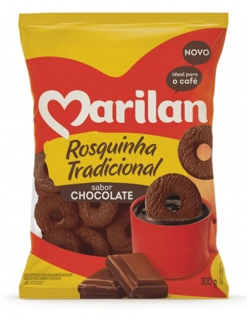 BISC MARILAN ROSQUINHA TRAD CHOC 32X300G