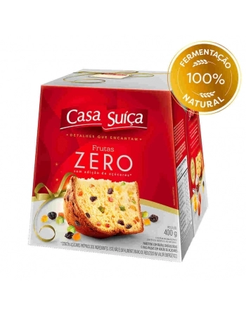 PANETTONE ZERO CS FRUTAS 18X400