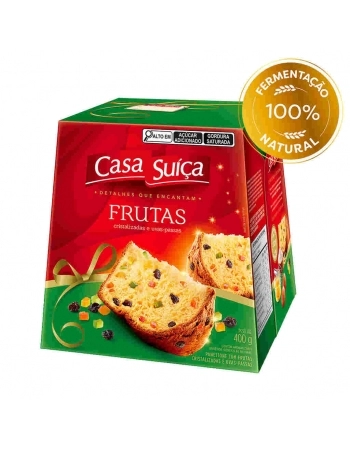 PANETTONE TRAD CS FRUTAS 18X400