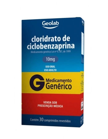 CLOR CICLOBENZAPRINA 10MG C/30 COMP