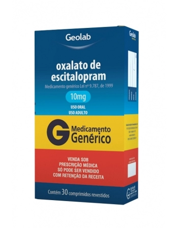 OXALATO ESCITALOPRAM (C1) 10MG C/30